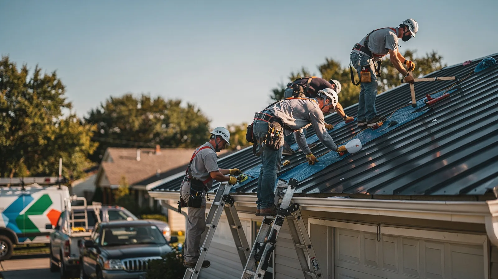 Metal Roof Installation in Red Oak, OK near me